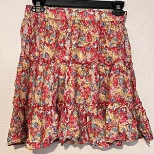Cynthia Rowley floral skirt, size medium!